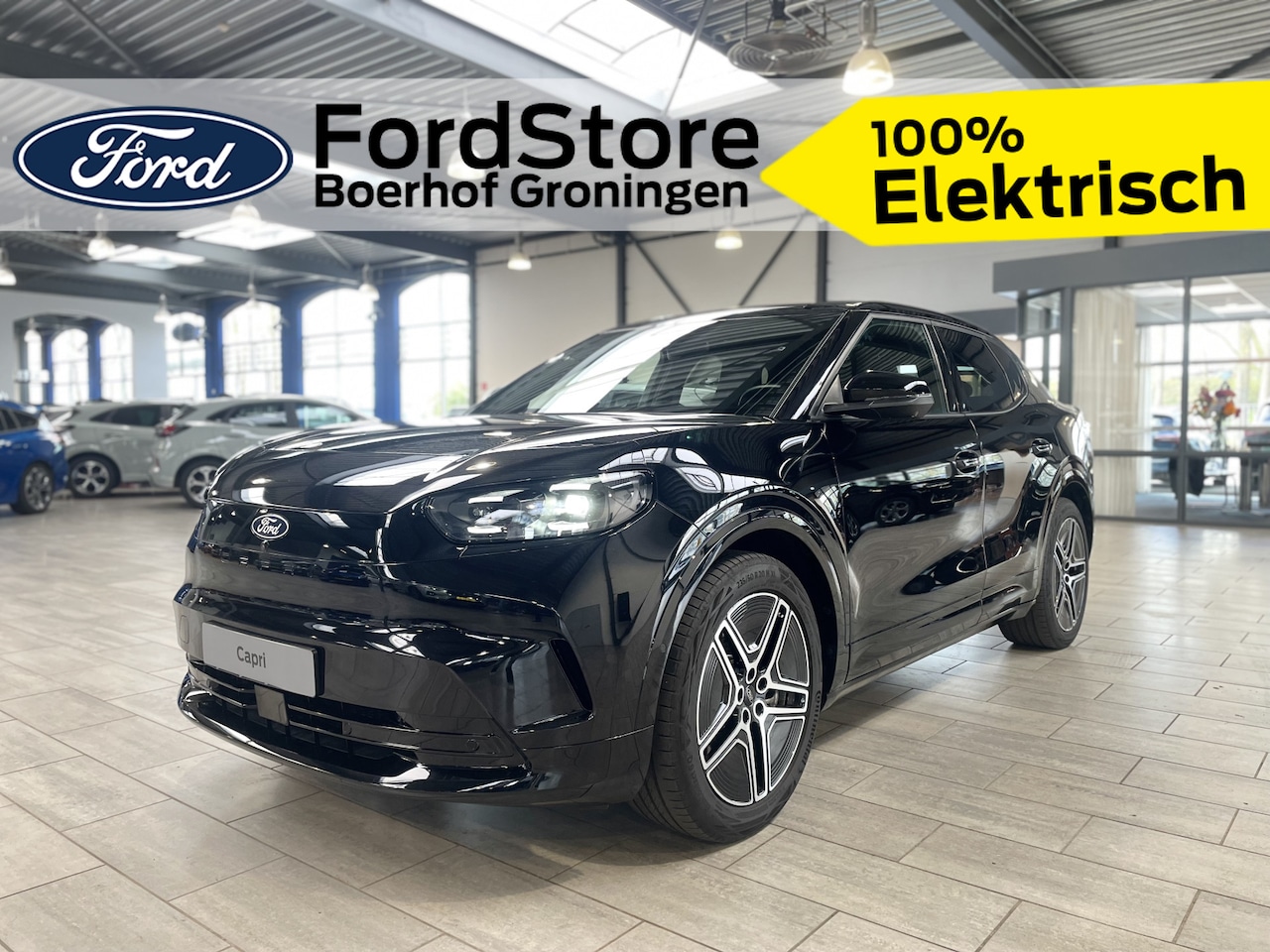 Ford Capri - Ext Range RWD 77 kWh PREMIUM | Leer | Matrix LED | El. a. klep | B&O | 20" | 360 Camera | - AutoWereld.nl