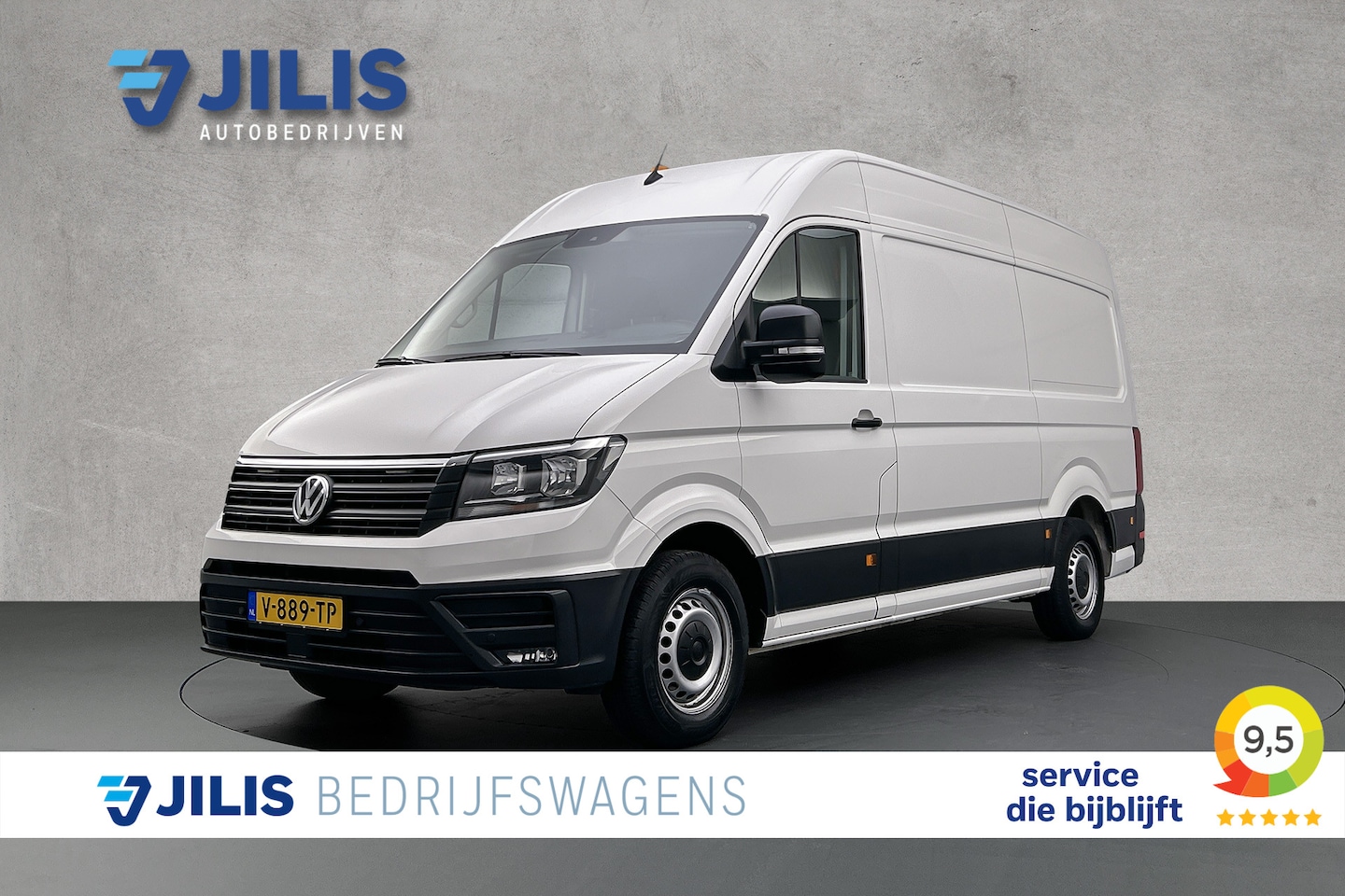 Volkswagen Crafter - 2.0 TDI 140PK L3H3 DSG | Airconditioning | Cruise control | Parkeersensoren | Trekhaak | A - AutoWereld.nl