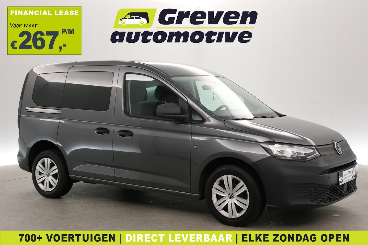 Volkswagen Caddy - 2.0 TDI 122PK | Automaat | 2xSchuifdeur | Airco | Cruise | Stoelverw. - AutoWereld.nl