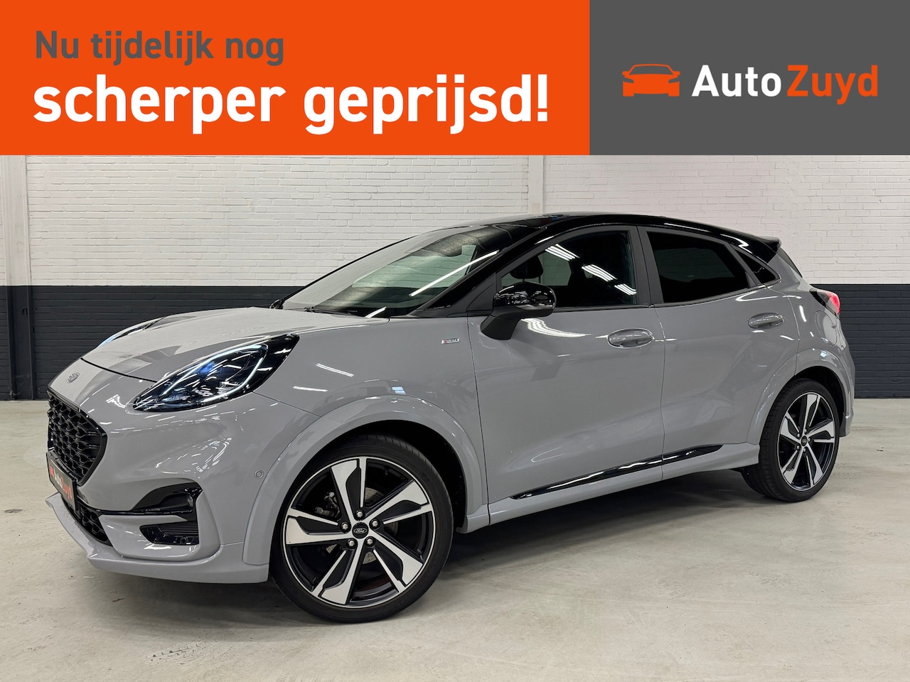 Ford Puma - 1.0 EcoBoost Hybrid ST-X 155 PK Automaat / Navi / Dodehoeksensor / B&O / Camera / Carplay - AutoWereld.nl