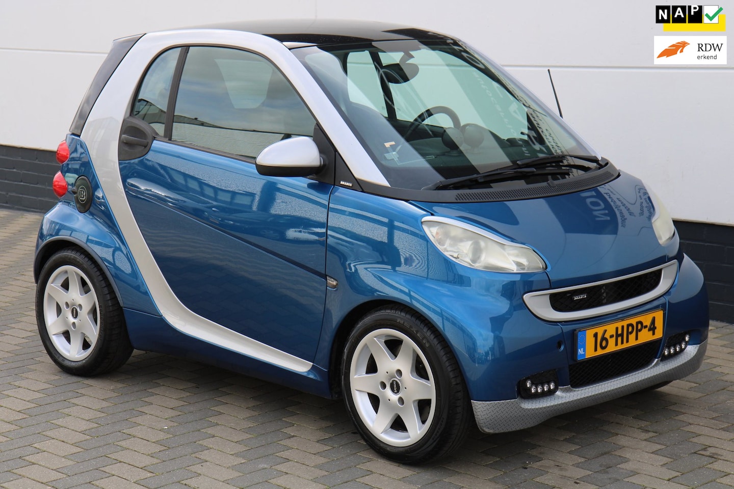 Smart Fortwo coupé - 1.0 mhd Brabus Pano Airco NAP uniek !!! - AutoWereld.nl