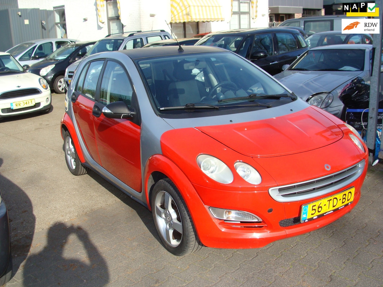 Smart Forfour - 1.0 Spring Edition III st bekr 5drs airco elek pak nap apk - AutoWereld.nl