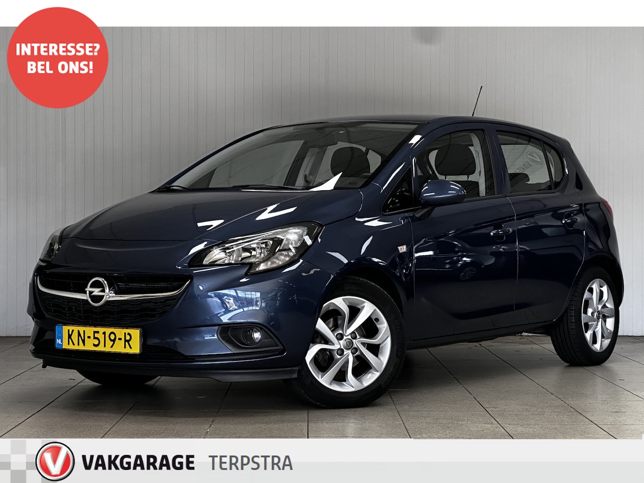 Opel Corsa - 1.4 Edition/ 5-Drs/ 16'' LMV/ Airco/ Cruise/ Elek. pakket/ Isofix/ Bluetooth/ Multi. LEDER - AutoWereld.nl
