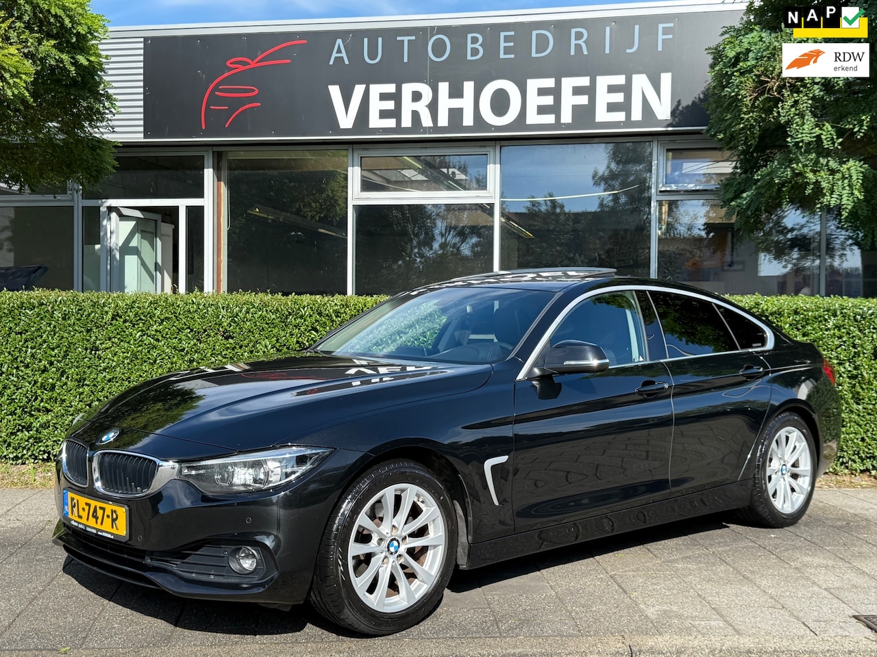 BMW 4-serie Gran Coupé - 418i High Executive - PANORAMADAK - AUTOMAAT - XENON - ORG NL ! - AutoWereld.nl