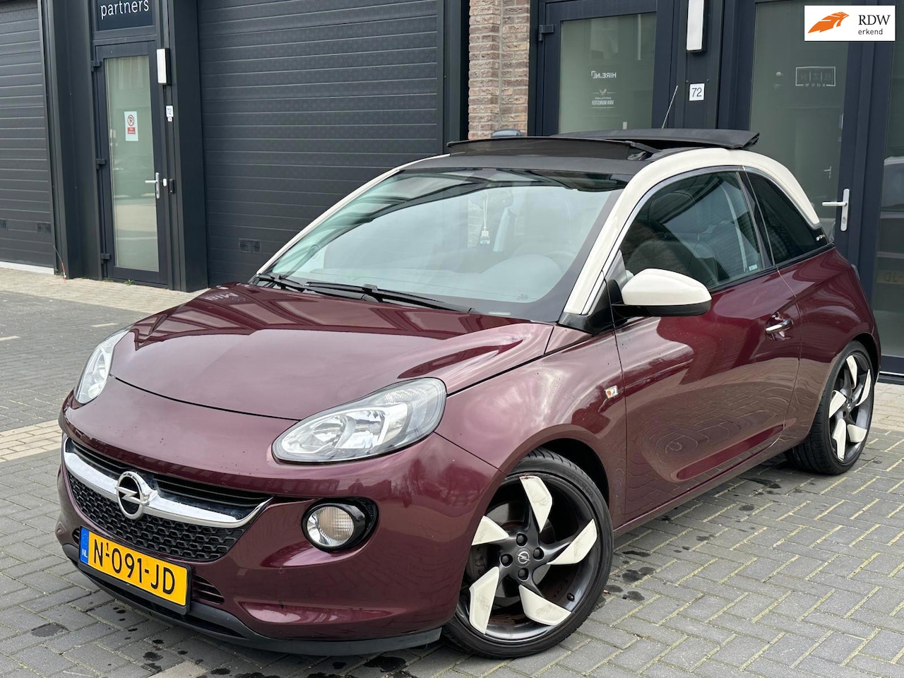 Opel ADAM - 1.0 Turbo Rocks Glam- Cabrio- Full option - AutoWereld.nl