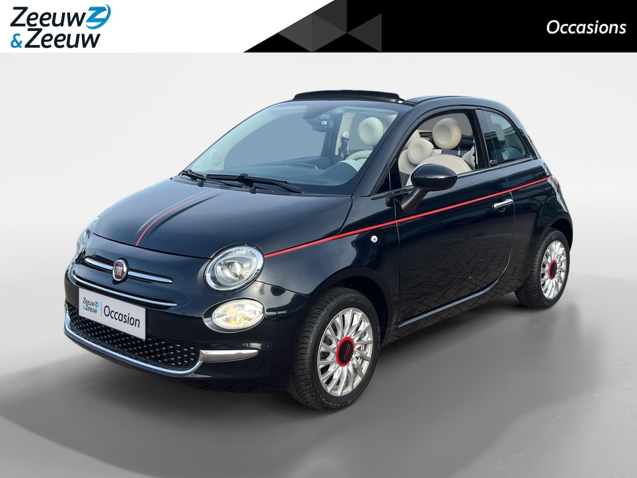 Fiat 500 - 1.2 *Automaat*Airco*LM.Velgen*Parkeersensoren*TEL.Bluetooth - AutoWereld.nl
