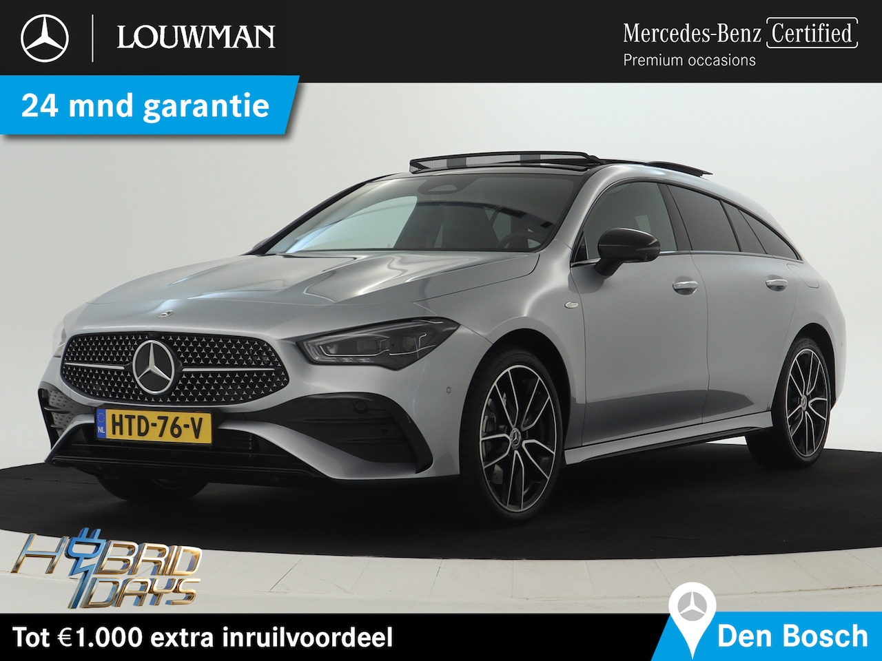 Mercedes-Benz CLA-klasse Shooting Brake - 250 e Business Solution AMG | Trekhaak | AMG Line Plus pakket | Nightpakket | Parkeerpakke - AutoWereld.nl