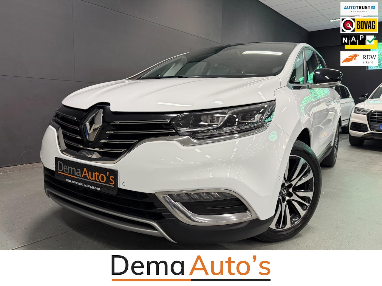 Renault Espace - 1.6 TCe Initiale Paris 4 CONTROL PANO/CAM/LEDER/DAB/BOSE/SFEERVERL/ECC/PDC/CRUISE/// - AutoWereld.nl