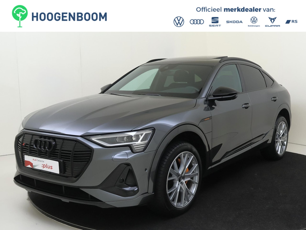 Audi e-tron Sportback - 55 quattro S edition 95 kWh | SoH 100% | Panoramadak | Luchtvering | 360 camera | 4-zone a - AutoWereld.nl