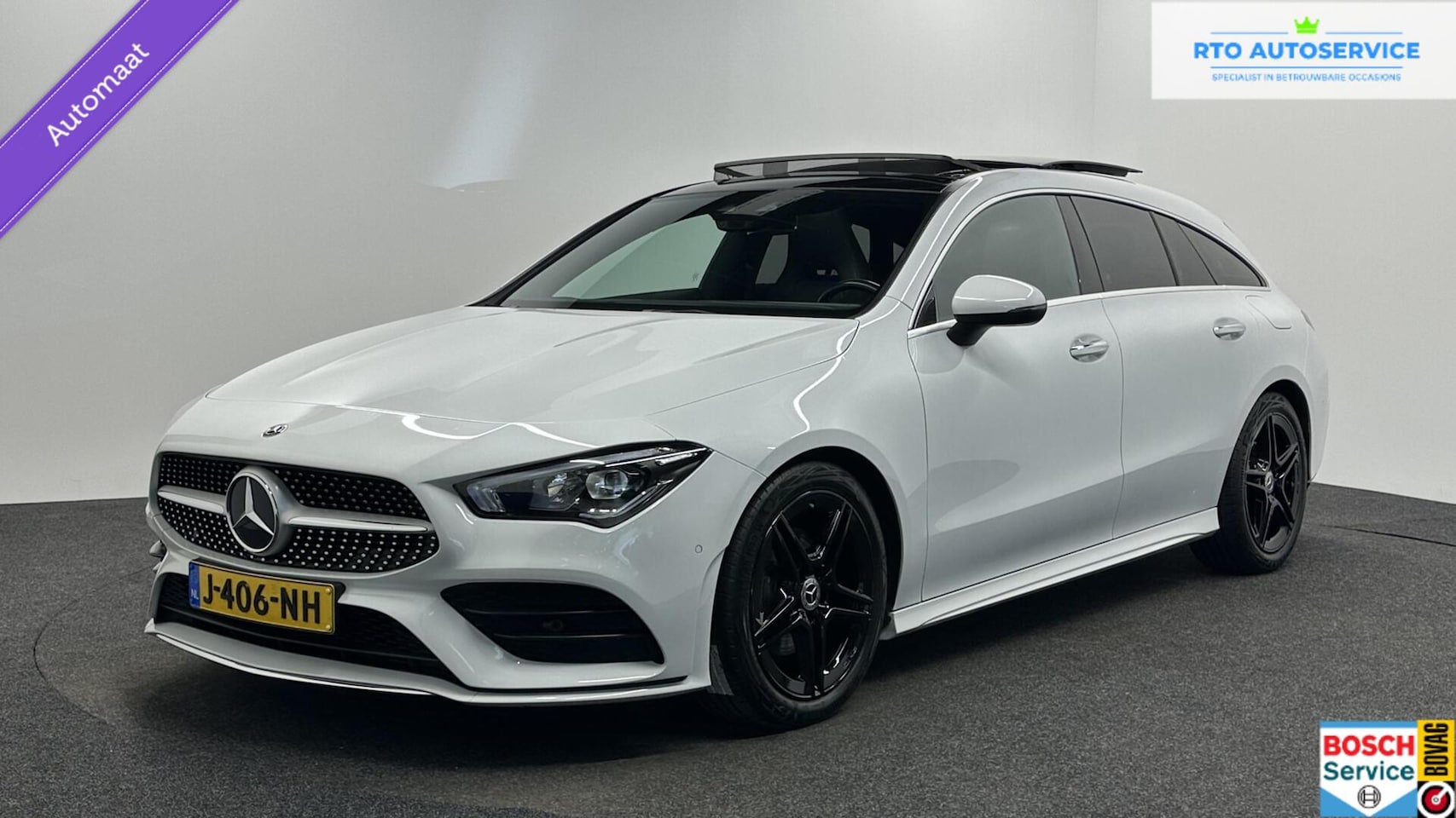 Mercedes-Benz CLA-klasse Shooting Brake - 180 Business Solution AMG PANO CAMERA CRUISE. - AutoWereld.nl