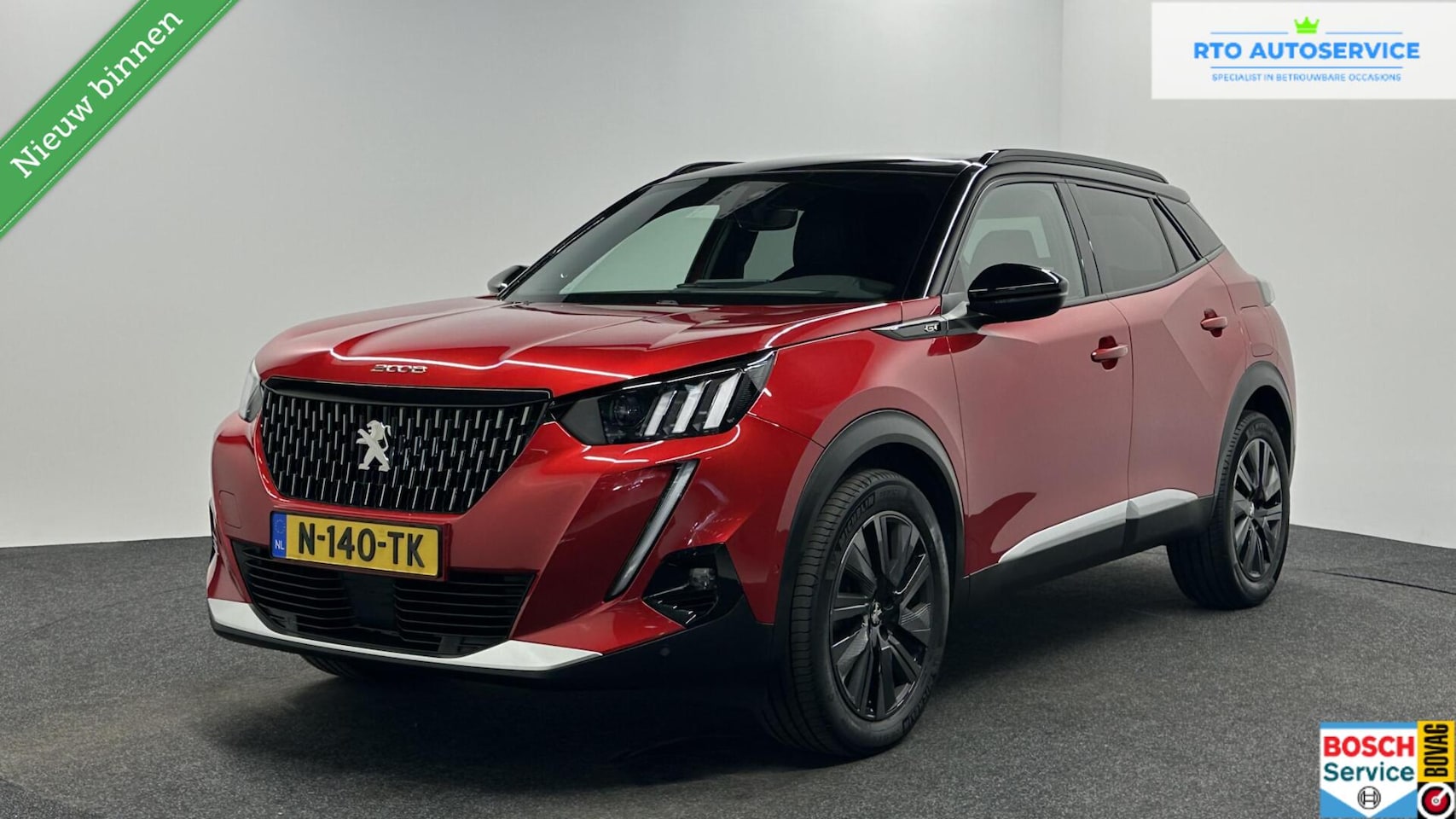 Peugeot 2008 - 1.2 PureTech GT Pack CAMERA LEER ECC CRUISE CARPLAY NAVI. - AutoWereld.nl