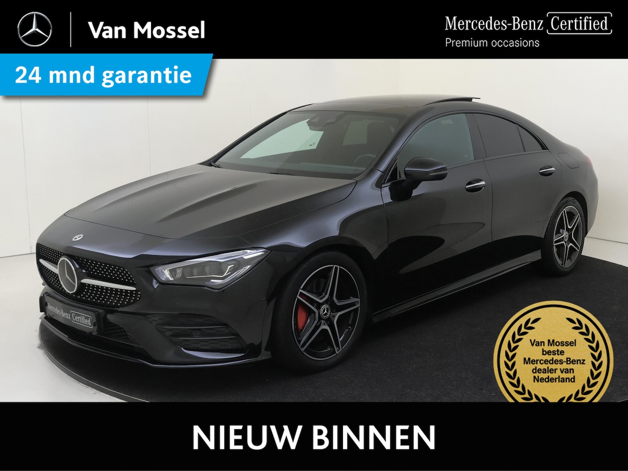 Mercedes-Benz CLA-Klasse - 200 Business Solution AMG Premium Plus /Panoramadak /Memorystoelen /Rijassistentiepakket p - AutoWereld.nl