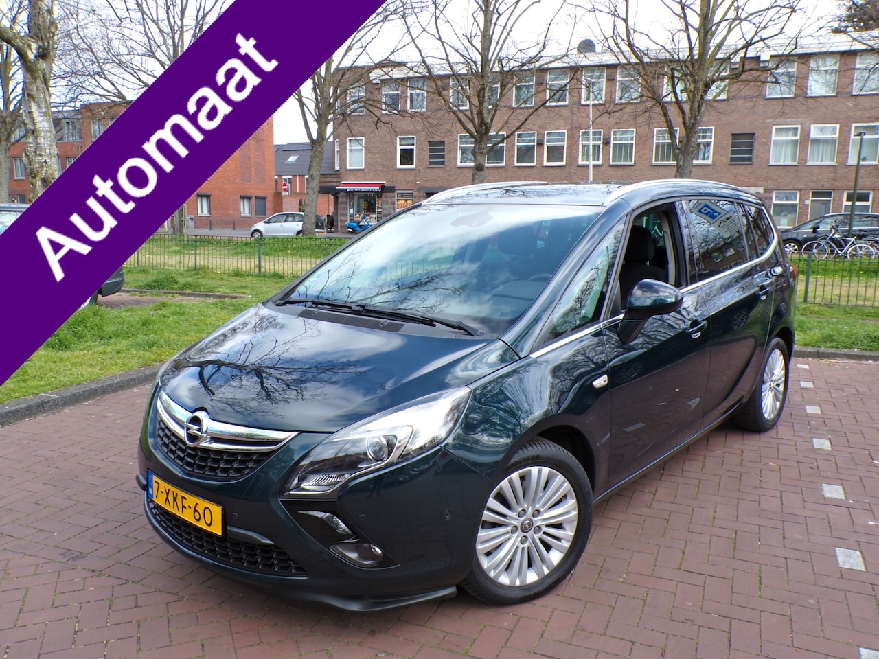 Opel Zafira Tourer - 1.6 Design Edition 7p. 170 PK.... AUTOMAAT NAVI TEL CRUISECONT CAMERA TREKH - AutoWereld.nl