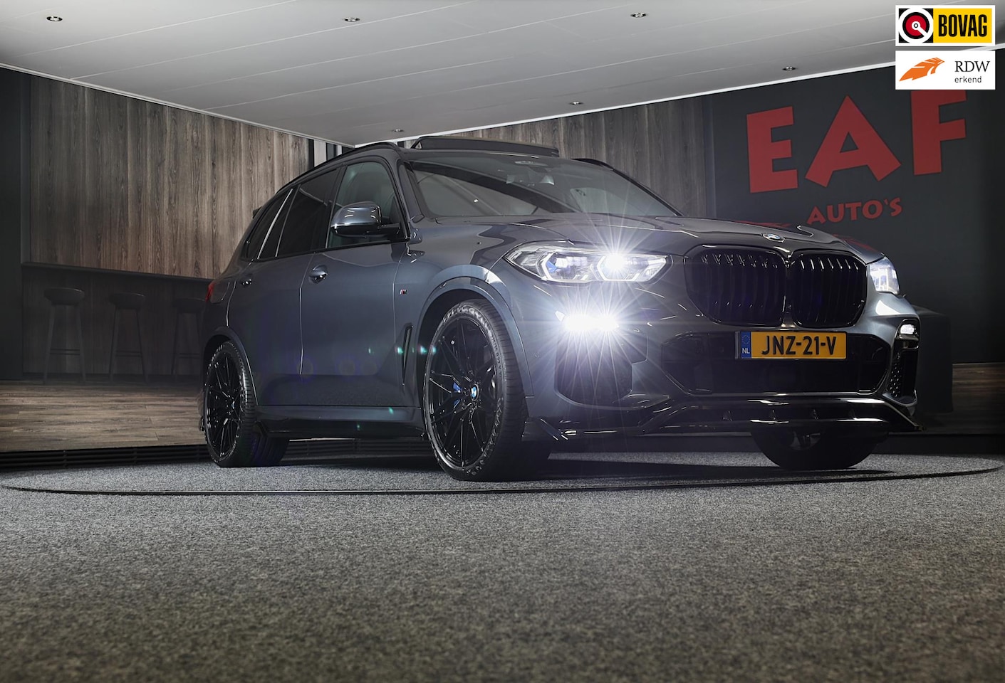BMW X5 - XDrive45e High Executive M Line / Luchtvering / 360 Camera / Head Up / Leder / F1 / Open P - AutoWereld.nl