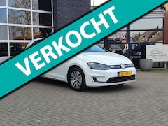 Volkswagen e-Golf - | 80% SOH, cruise control, 2x laadkabel, navi, ecc