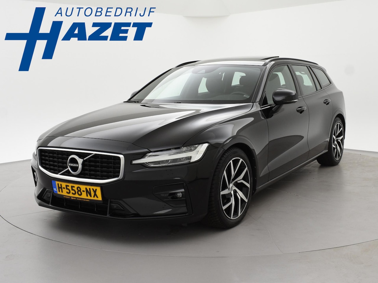 Volvo V60 - 2.0 T4 190 PK R-DESIGN + PANORAMADAK | WEGKL. TREKHAAK | STUURVERW. | ADAPTIVE CRUISE CONT - AutoWereld.nl