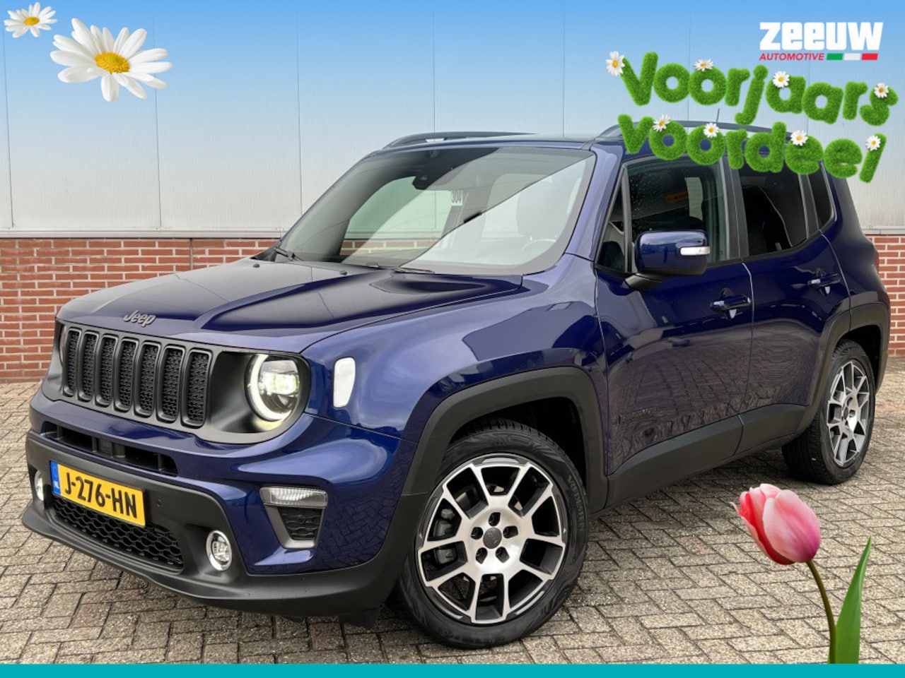 Jeep Renegade - 1.3 Turbo 150 PK S | Pano | Leder | Trekhaak | LED | 19" - AutoWereld.nl
