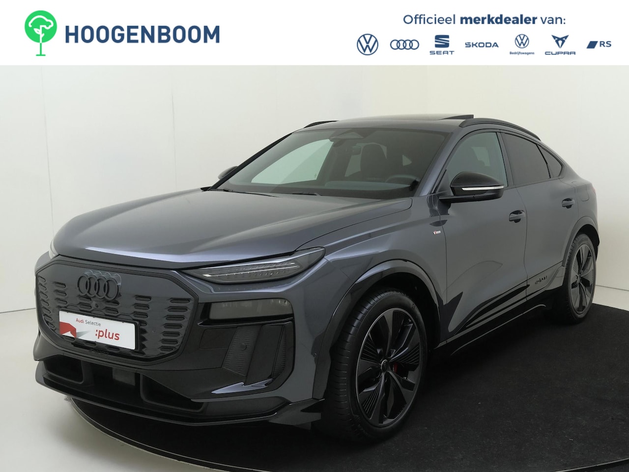 Audi Q6 Sportback e-tron - S edition performance 100 kWh | Panoramadak | Trekhaak | 360 camera | Leder/alcantara spor - AutoWereld.nl