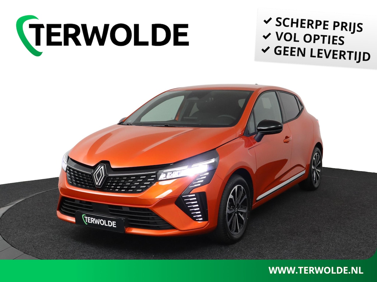 Renault Clio - techno full hybrid E-Tech 145 | Groot Navi | Parkeercamera | Stoel- & Stuurverw. | - AutoWereld.nl