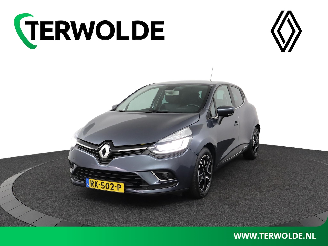 Renault Clio - Energy TCe 120 EDC Intens | AUTOMAAT | Lage Kilometerstand | Navigatie | Half Leder | Clim - AutoWereld.nl