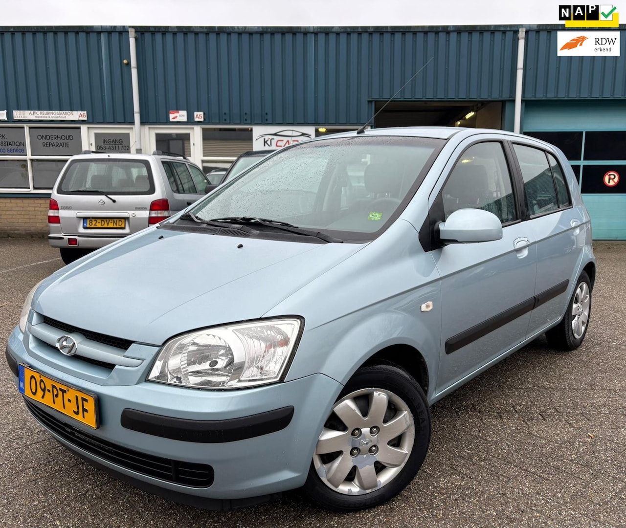 Hyundai Getz - 1.3i GL Cool | 5 Drs | 13 Maanden APK | Airco | Trekhaak | Schermpje met bluetooth | Lage - AutoWereld.nl