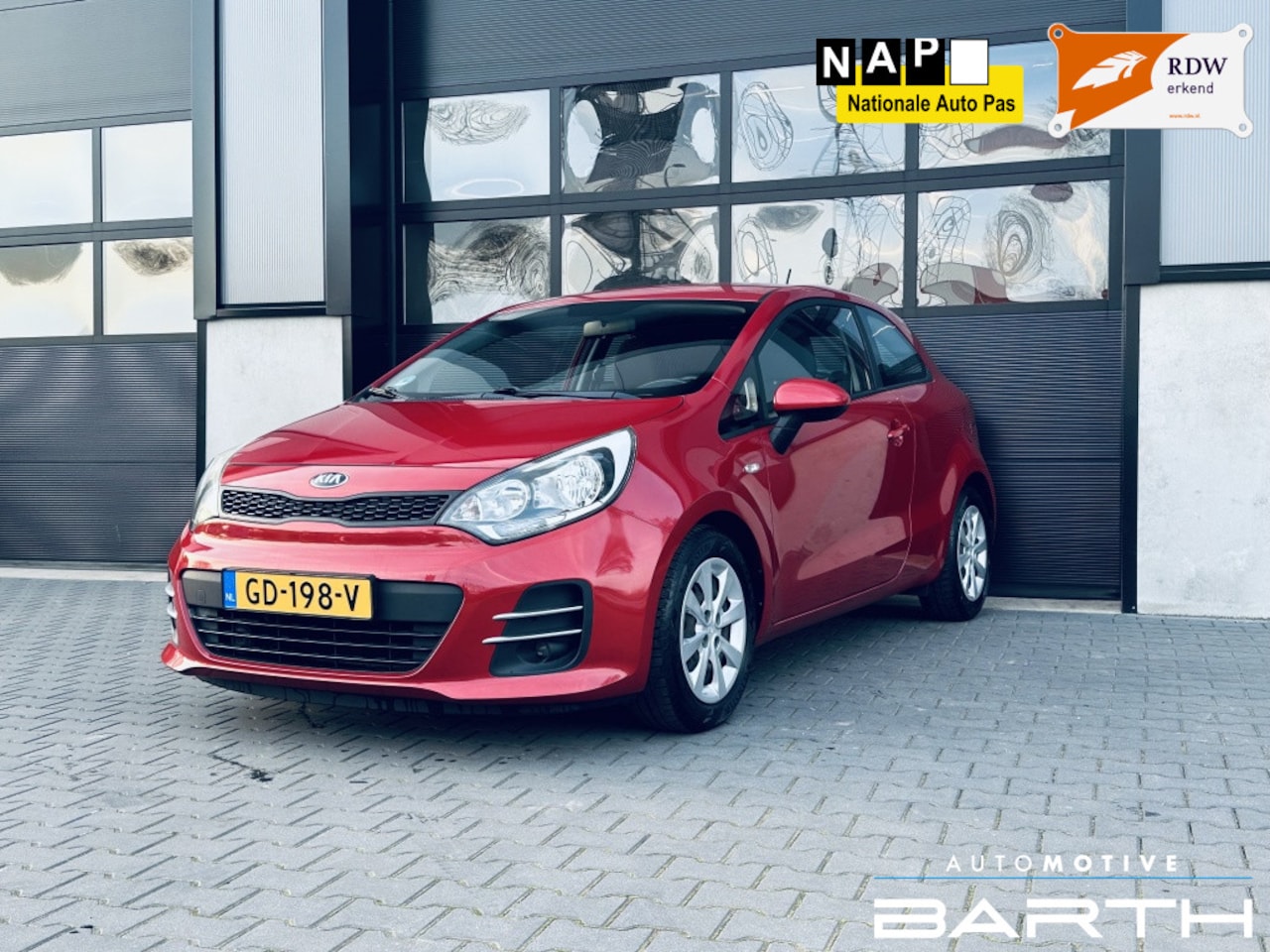 Kia Rio - 1.2 CVVT | 1.Eig | Clima | Cruise | Navi | NAP | - AutoWereld.nl