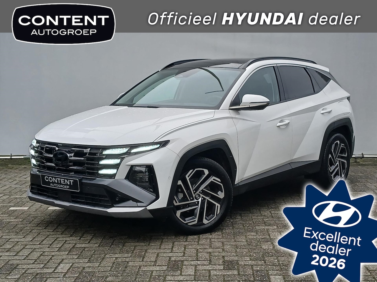 Hyundai Tucson - 1.6 T-GDi HEV Premium Sky |5dkm! |Uniek - AutoWereld.nl