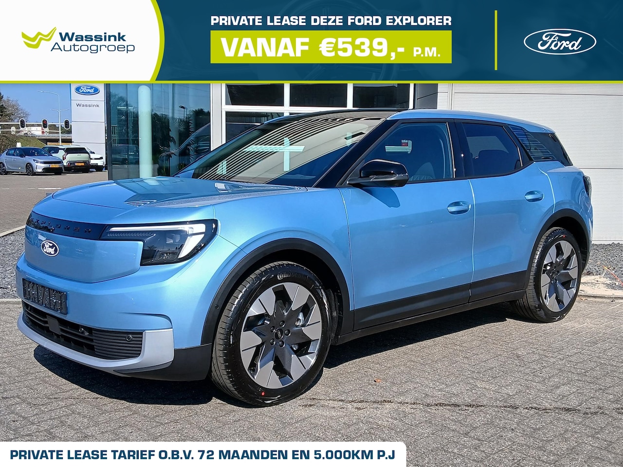 Ford Explorer - 77 kWh 286pk RWD Premium | Lederen bekleding | Navigatie | Panoramadak vast | - AutoWereld.nl