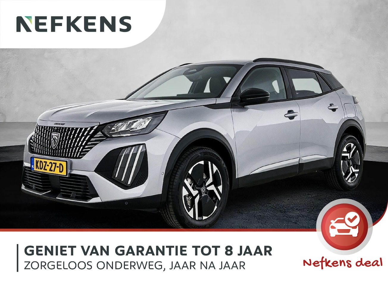 Peugeot 2008 - 1.2 Hybrid GT 145pk Automaat |  VOORRAAD VOORDEEL | 8 JAAR GARANTIE | Navigatie | Adaptiev - AutoWereld.nl
