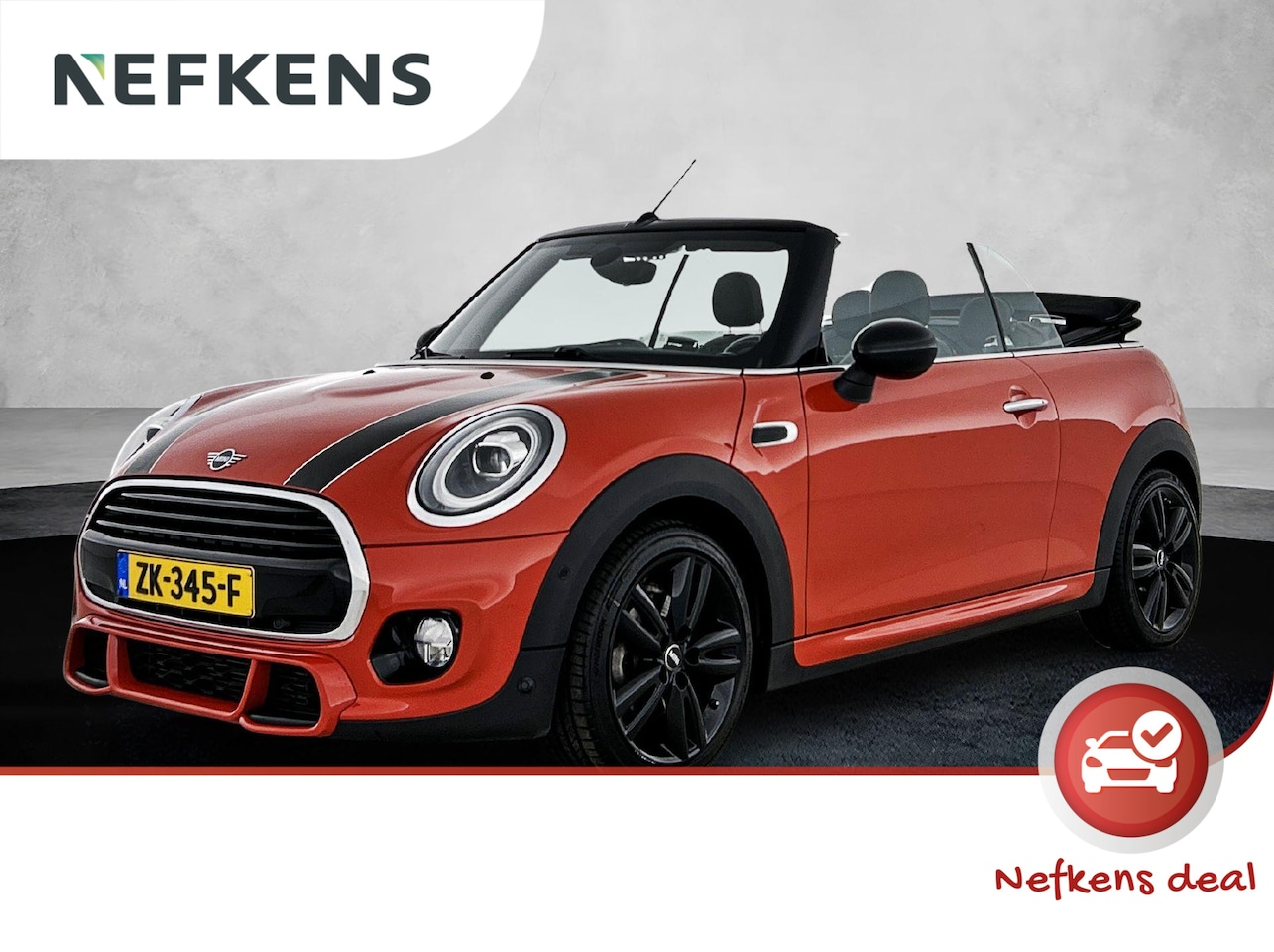 MINI Cabrio - Mini 1.5 Cooper 136pk Automaat | Navigatie | Camera | 17"LMV | Apple Carplay/Android Auto - AutoWereld.nl