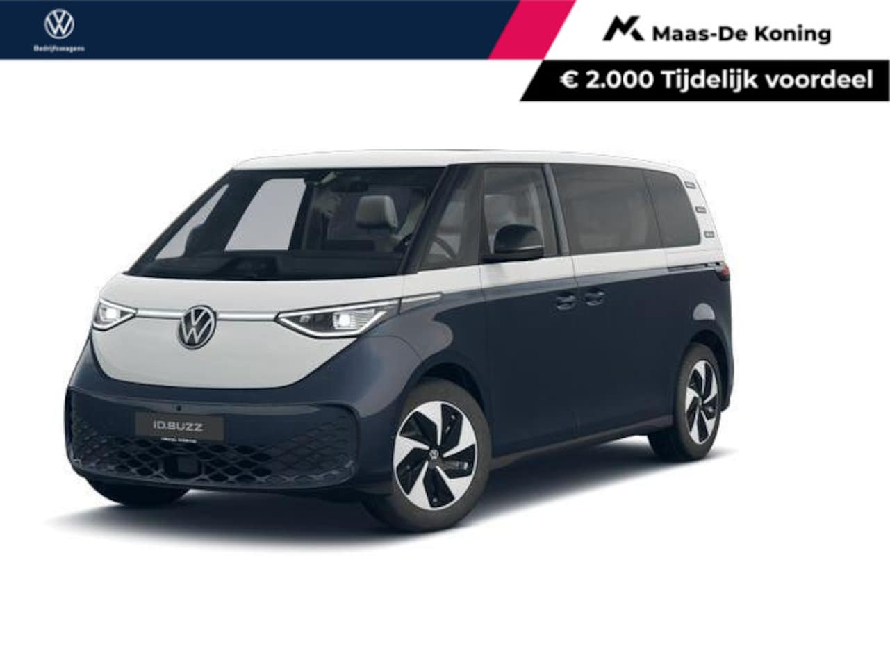 Volkswagen ID. Buzz - Bedrijfswagens Pro Bulli Limited 86kWh 286pk L2 736468 - AutoWereld.nl
