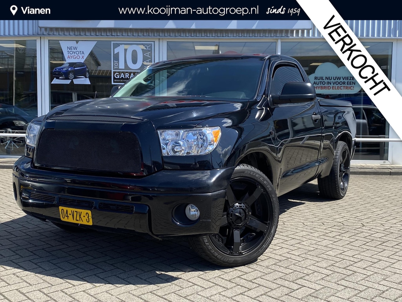 Toyota Tundra - 5.7 V8 SLECHTS 89032 Miles, Historie compleet!, V8 , Automaat , Infinity Subwoover , Black - AutoWereld.nl
