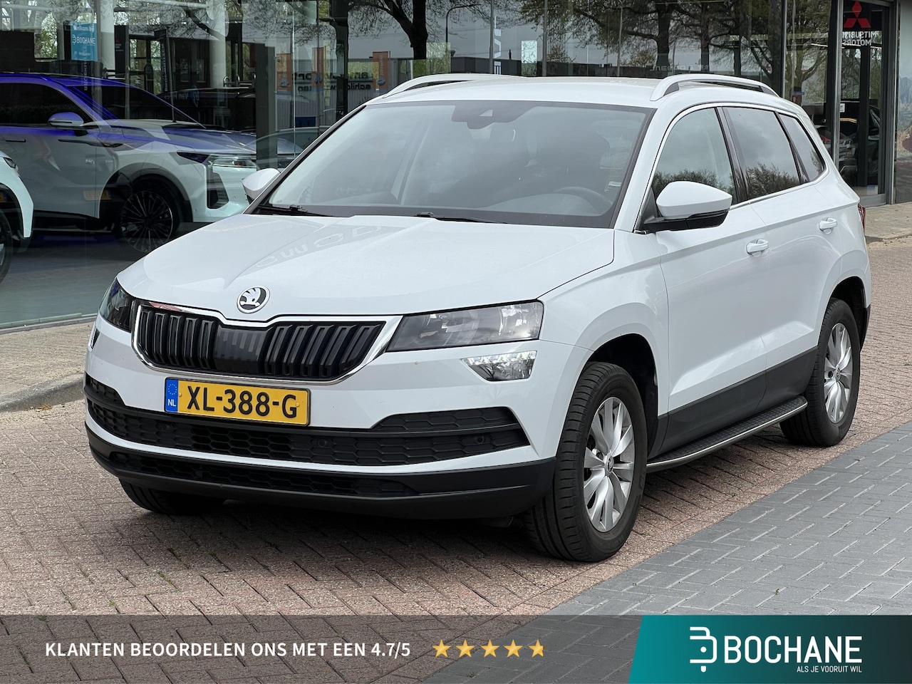 Skoda Karoq - 1.0 TSI Clever Edition Automaat | Navigatie | Carplay | Adaptieve Cruise Control | Trekhaa - AutoWereld.nl