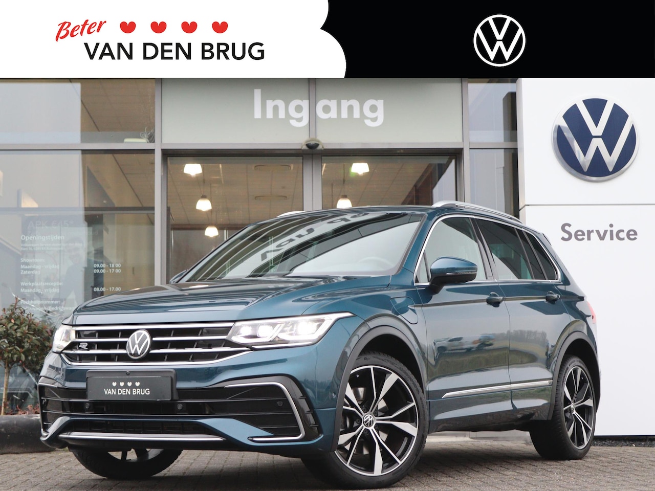 Volkswagen Tiguan - 1.4 TSI 245 pk DSG eHybrid R-Line | Panorama Dak | Matrix Led | ACC | 360 Camera | App Con - AutoWereld.nl