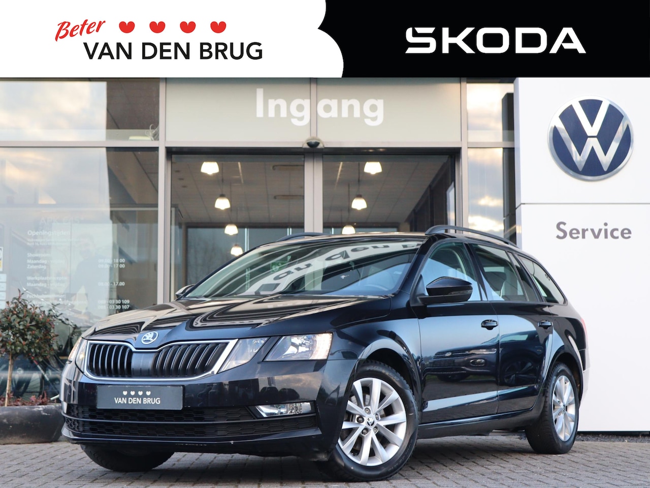 Skoda Octavia Combi - 1.5 TSI 150 pk Executive | Navigatie | SmartLink | Cruise control | PDC Achter | Climatron - AutoWereld.nl