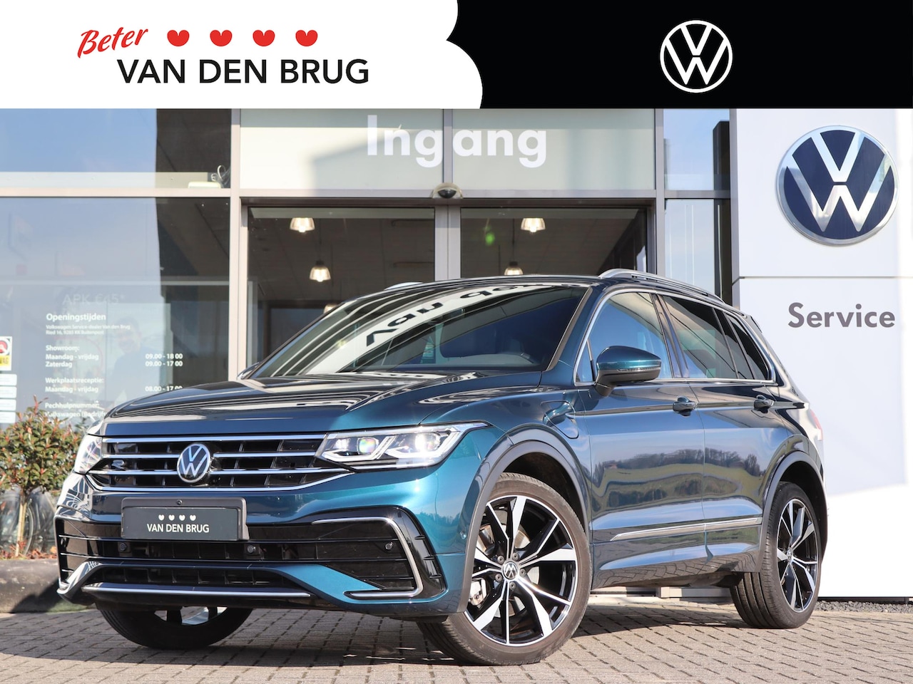 Volkswagen Tiguan - 1.4 TSI 245 pk DSG eHybrid R-Line | Navigatie | Led Matrix | App Connect | Stoel + Stuurve - AutoWereld.nl