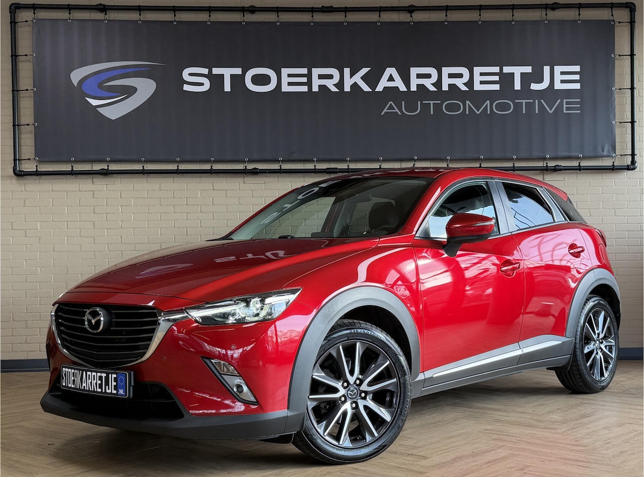 Mazda CX-3 - 2.0 SkyActiv-G 120 GT-M Navi | 18inch | Camera | HUD | Stoelverwarming | ACC | Dodehoek | - AutoWereld.nl