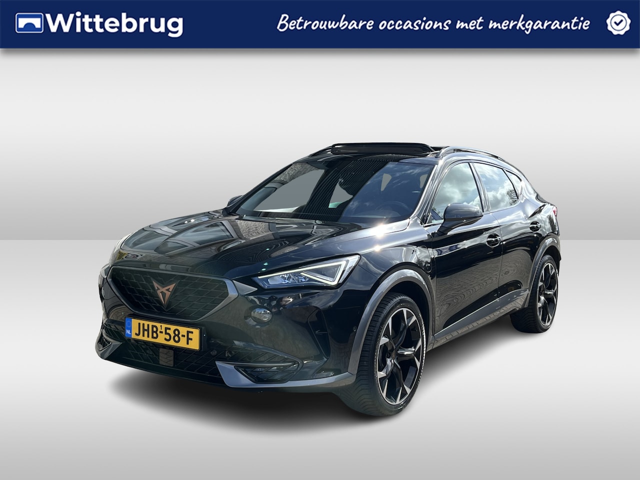 CUPRA Formentor - 1.4 e-Hybrid Performance AUTOMAAT/ PANO/ SOH 94%/ ACC/ FULL LINK/ STUUR+STOELVERWARM./ PAR - AutoWereld.nl