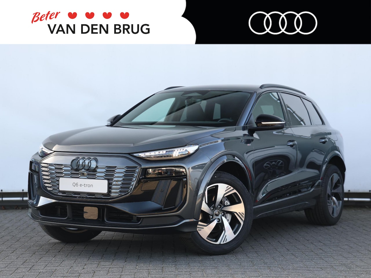 Audi Q6 e-tron - S edition 83Kwh | 252 PK SUV Elektrisch | Trekhaak | Sportstoelen met leder | Optiek zwart - AutoWereld.nl