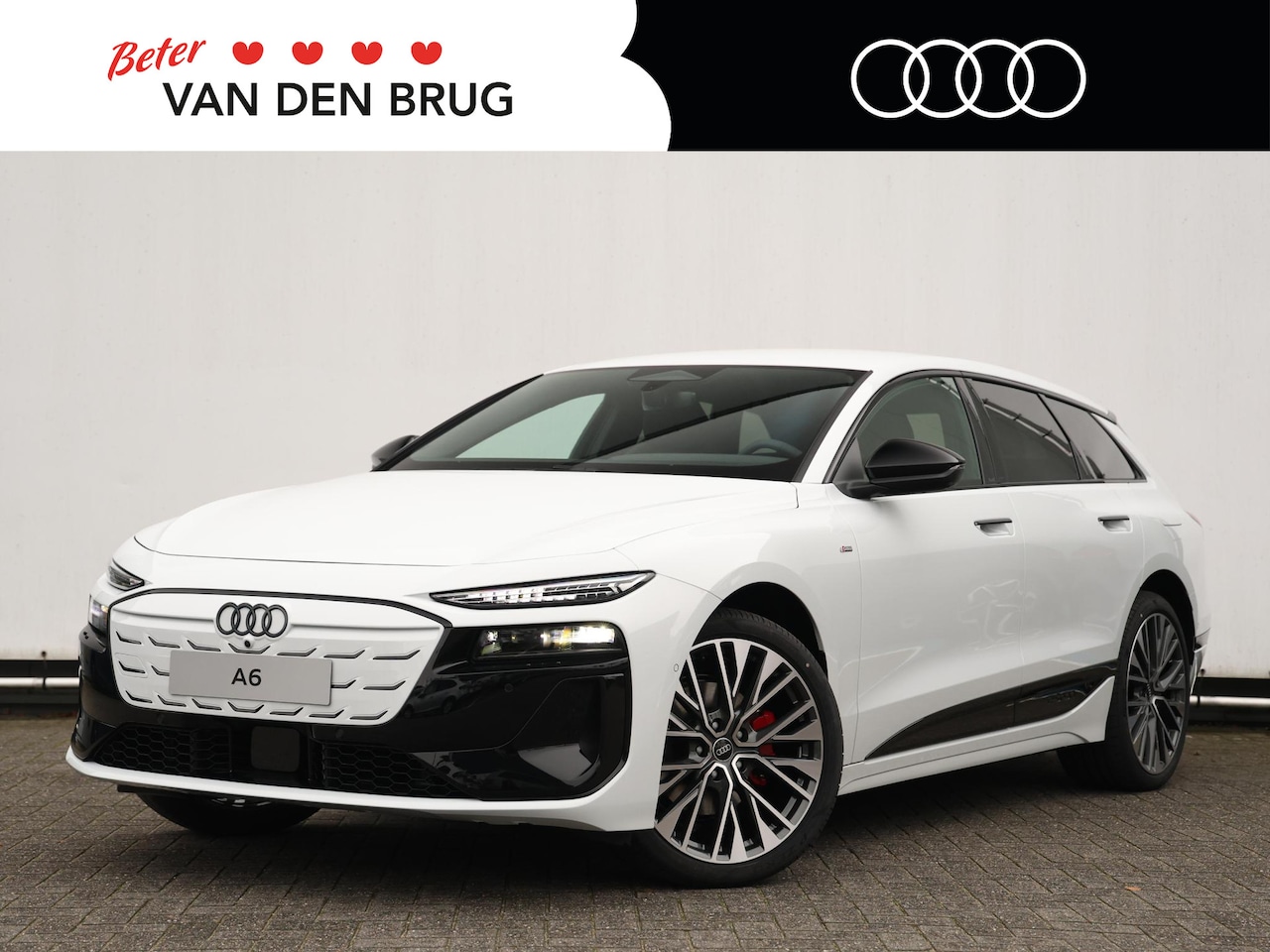 Audi A6 Avant e-tron - S edition 83 kWh | 286 PK Avant | Zwart optiek | Privacy glas | Trekhaak | Rode remzadels - AutoWereld.nl