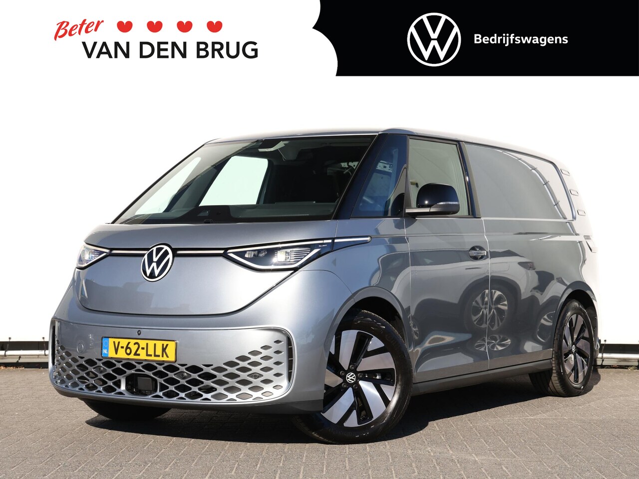 Volkswagen ID. Buzz Cargo - Bulli edition 79 kWh | LED | ACC | Achteruitrijcamera | 19" Lichtmetalen Velgen | Alarm | - AutoWereld.nl