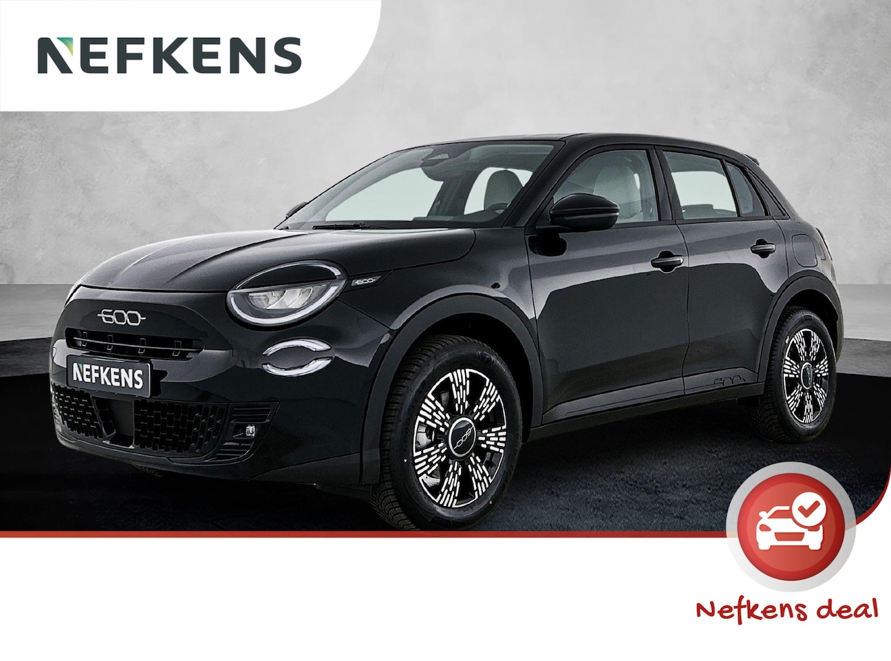 Fiat 600 - 1.2 Hybrid Icon 145pk Automaat | VOORRAAD VOORDEEL | 8 JAAR GARANTIE | Apple Carplay/Andro - AutoWereld.nl