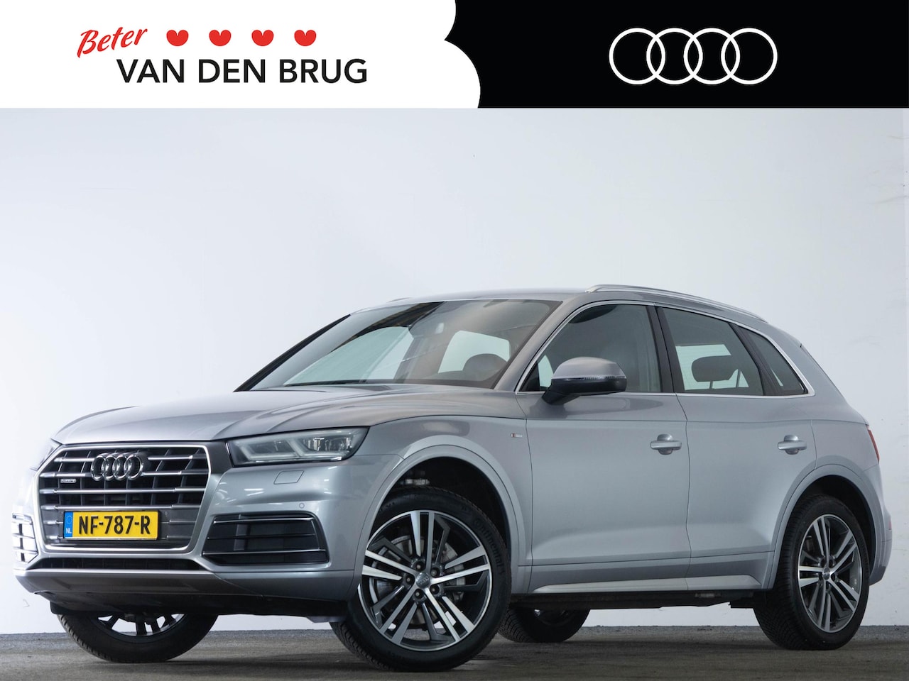 Audi Q5 - S-Line 2.0 TFSI 252 PK QUATTRO | LED | Navigatie | Trekhaak | Side Assist | Keyless | Stoe - AutoWereld.nl