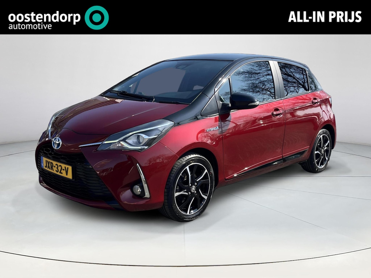 Toyota Yaris - 1.5 Hybrid Bi-Tone | Stoelverwarming | Keyless Entry | Licht metalen velgen | Climate cont - AutoWereld.nl