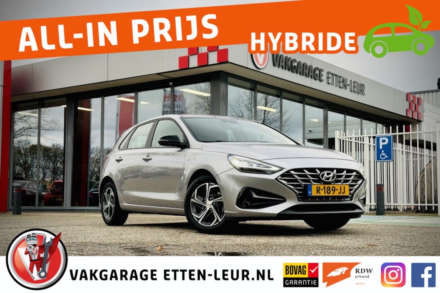 Hyundai i30 - 1.0 T-GDi MHEV Comfort Smart Hybrid | CAMERA | CARPLAY - AutoWereld.nl