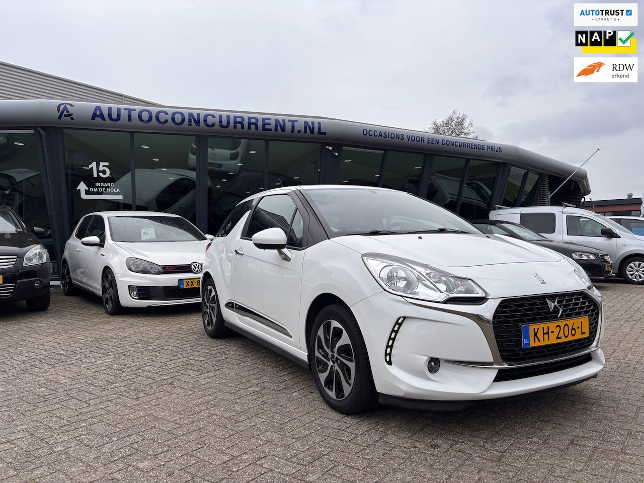 DS 3 - 1.2 PureTech Business 1.2 PureTech Business, Nieuwe APK, Airco, Inruil mogelijk. - AutoWereld.nl