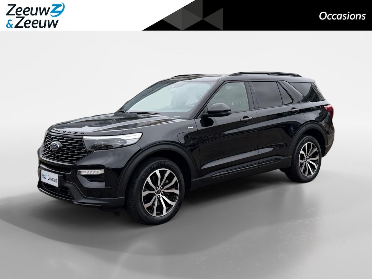 Ford Explorer - 3.0 V6 EcoBoost PHEV ST-Line 7 Persoons | Panoramadak | Trekhaak | Stoelkoeling/Verwarming - AutoWereld.nl