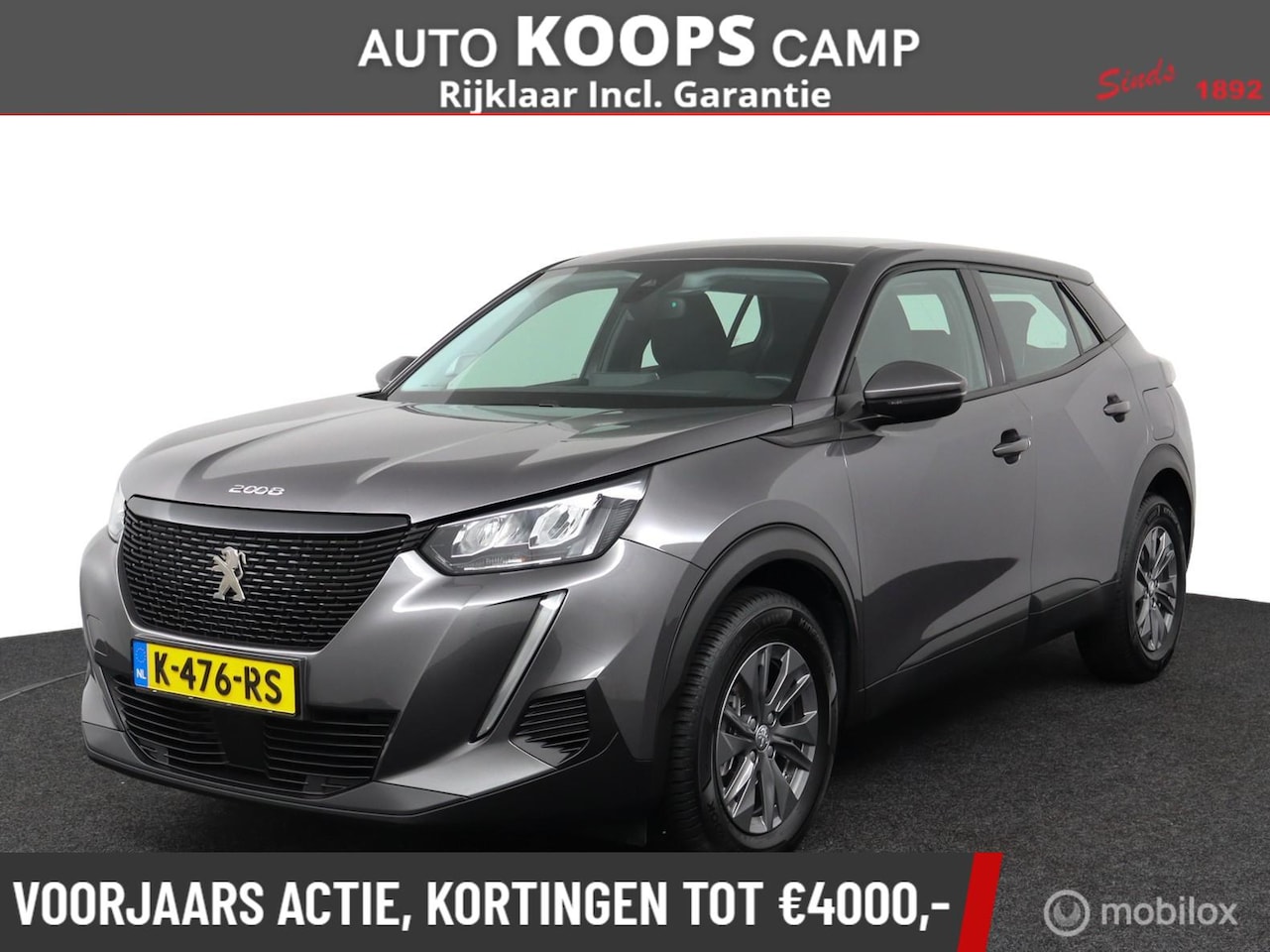 Peugeot 2008 - 1.2 PureTech Blue Lease Allure | Lichtmetaal 16 inch | Trekhaak | All seasons | Cruise con - AutoWereld.nl