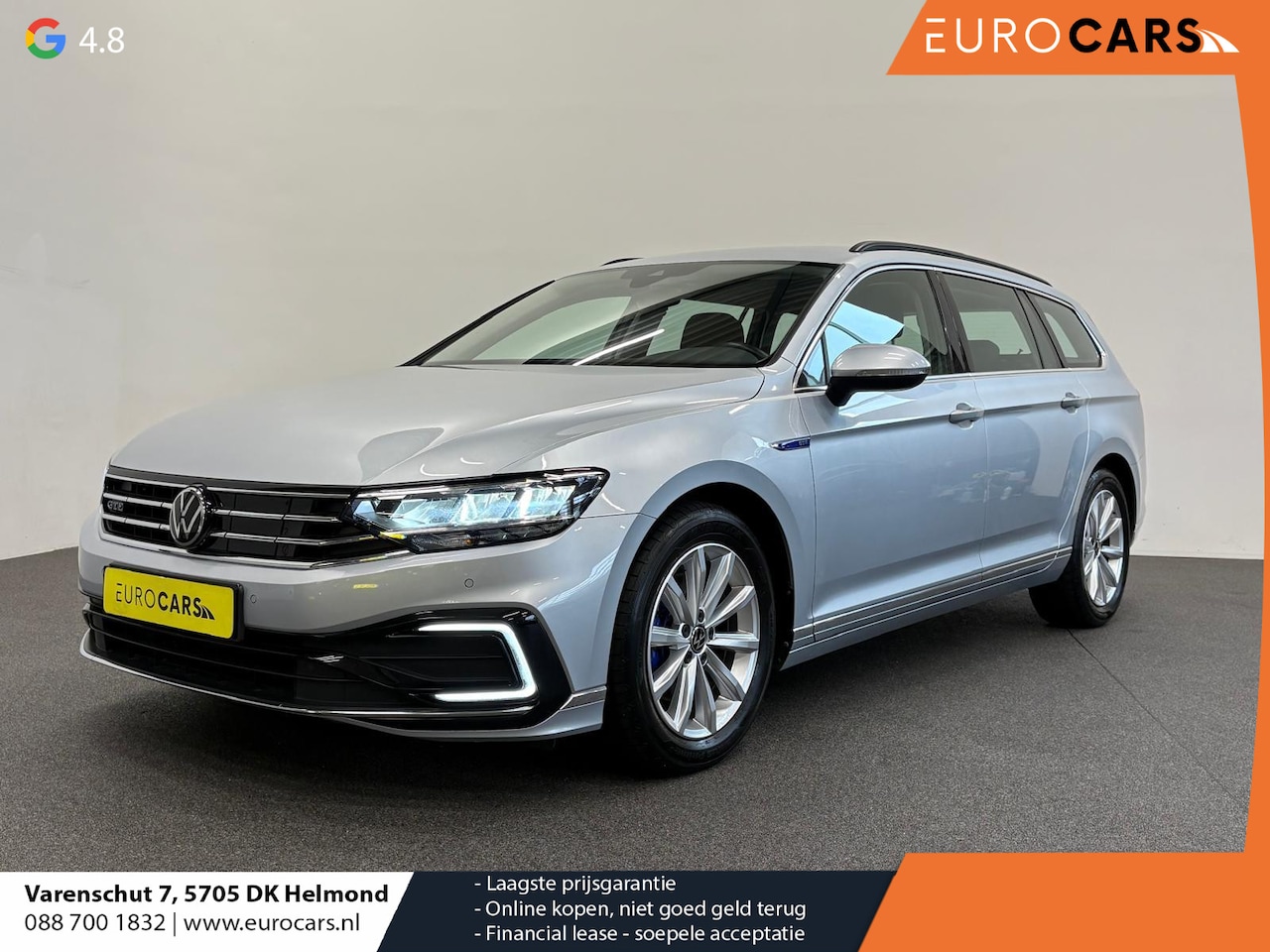Volkswagen Passat Variant - 1.4 TSI PHEV GTE Business Airco ECC Navi Carplay PDC VA +Camera Adaptive Cruise Control+Tr - AutoWereld.nl