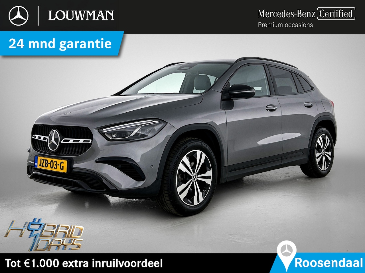 Mercedes-Benz GLA-Klasse - 250e Nightpakket Plug-In | Trekhaak | Saliegrijs Interieur | Distronic | Dode Hoek Ass | P - AutoWereld.nl